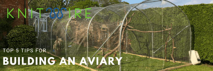 backyard poly tunnel aviary